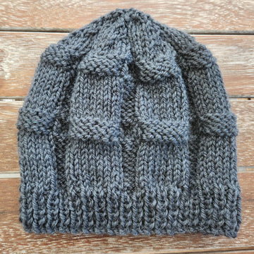 Corby - Family textured stitch beanie, sizes 2 years to Man