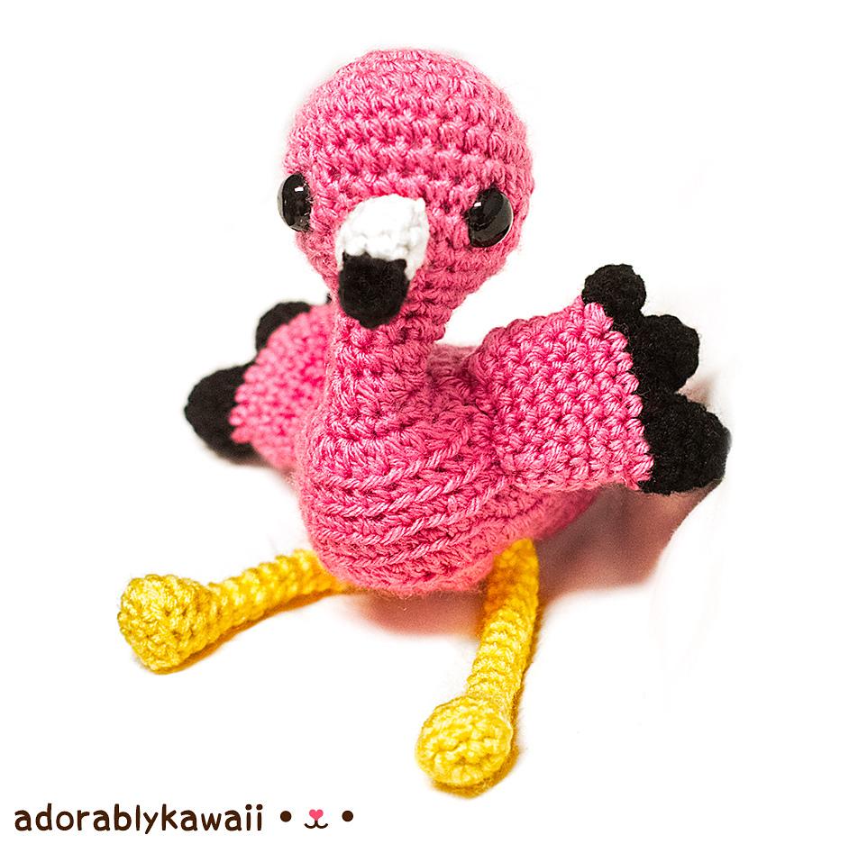 Pink Flamingo Amigurumi