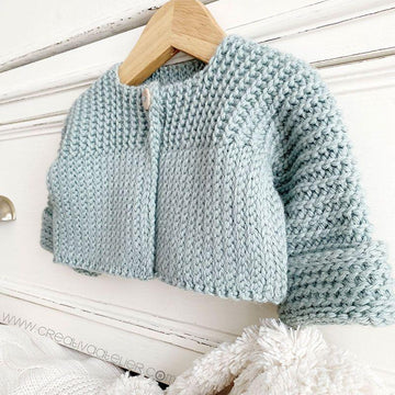 8 sizes - ITSY-BITSY Crochet Cardigan