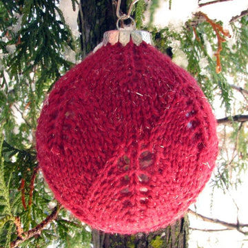 Holiday Ornaments 3: Leafy Ornaments and Feather & Fan