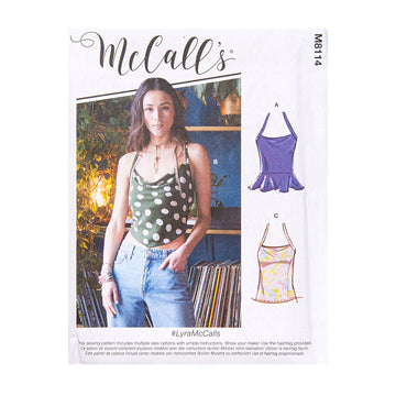 McCall's Misses' Tops M8114 - Sewing Pattern