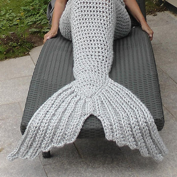 Madison Mermaid Tail Blanket