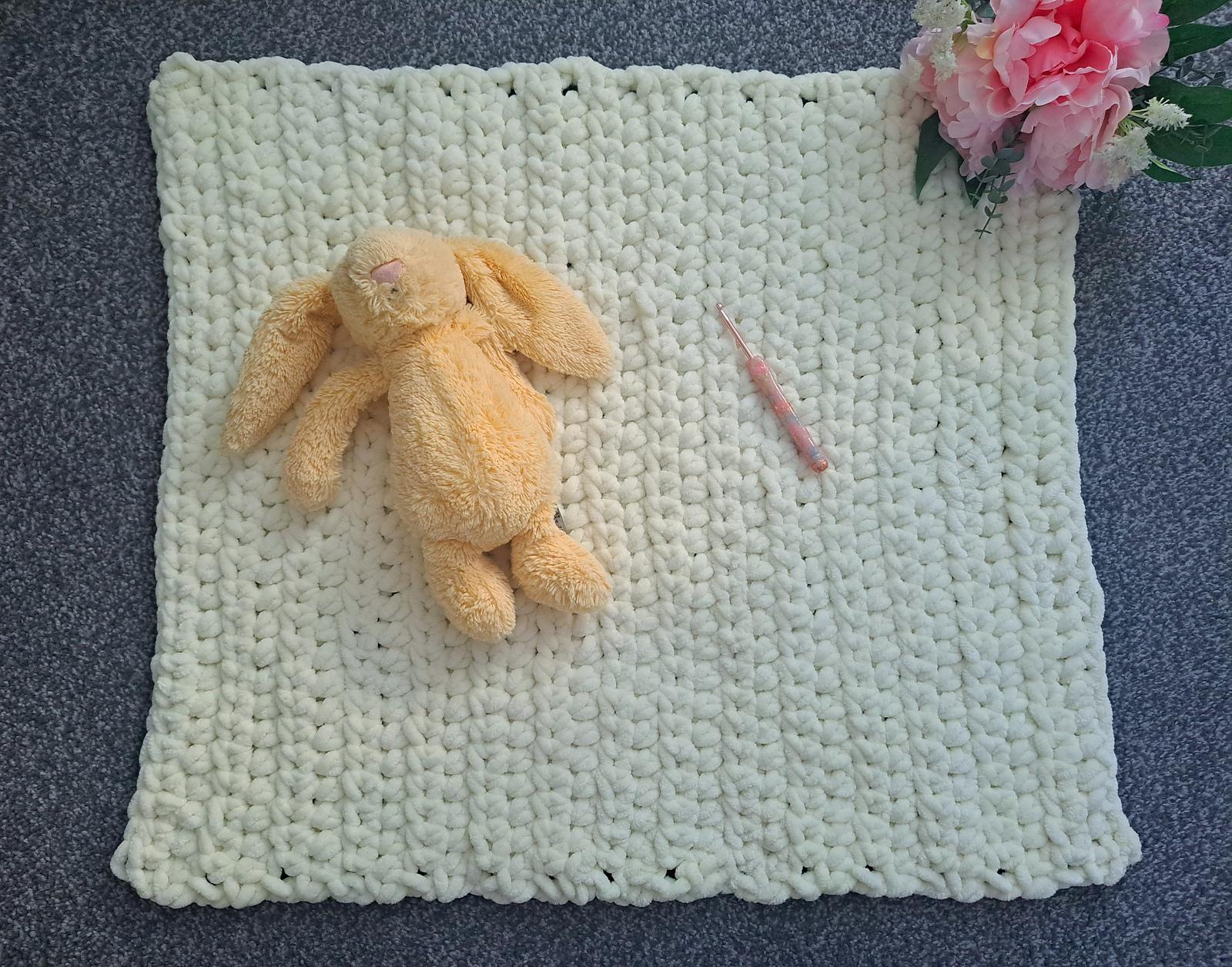 Crochet Chunky Baby Blanket Pattern