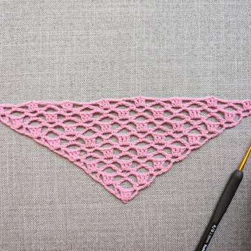 Crochet Bandana/Shawl Pattern/Chart #7