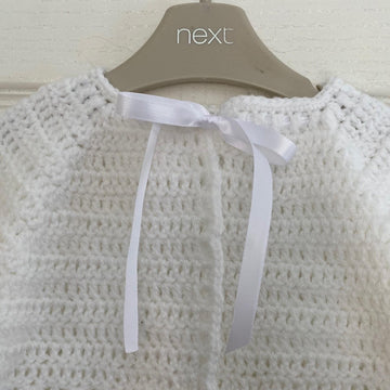Antique Baby Cardigan and Bonnet