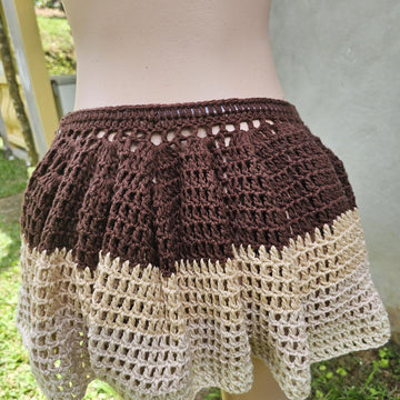 Crochet skirt