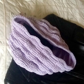 INDY CROCHETED INFINITY SCARF