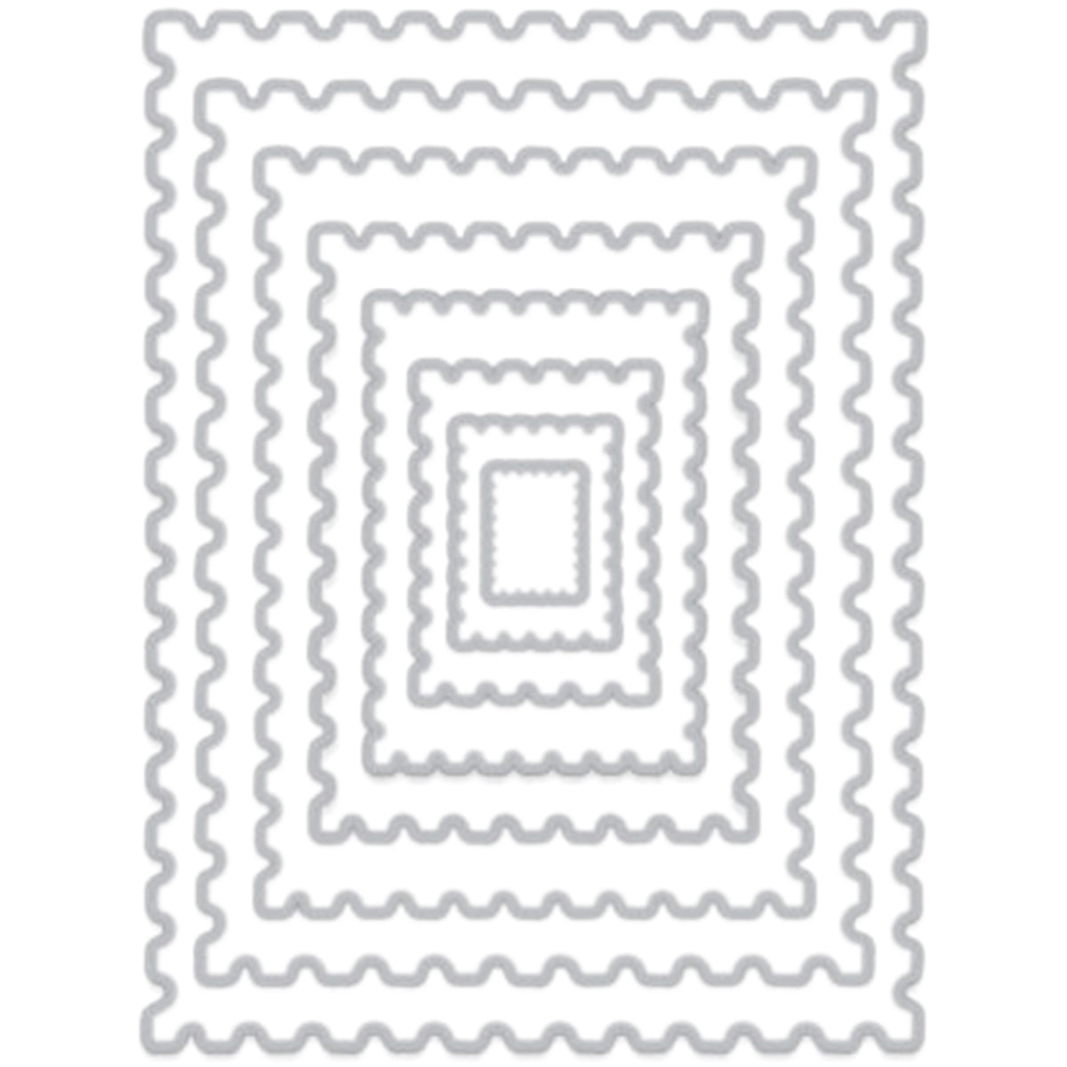Hero Arts Infinity Dies - Nesting Postage Stamps