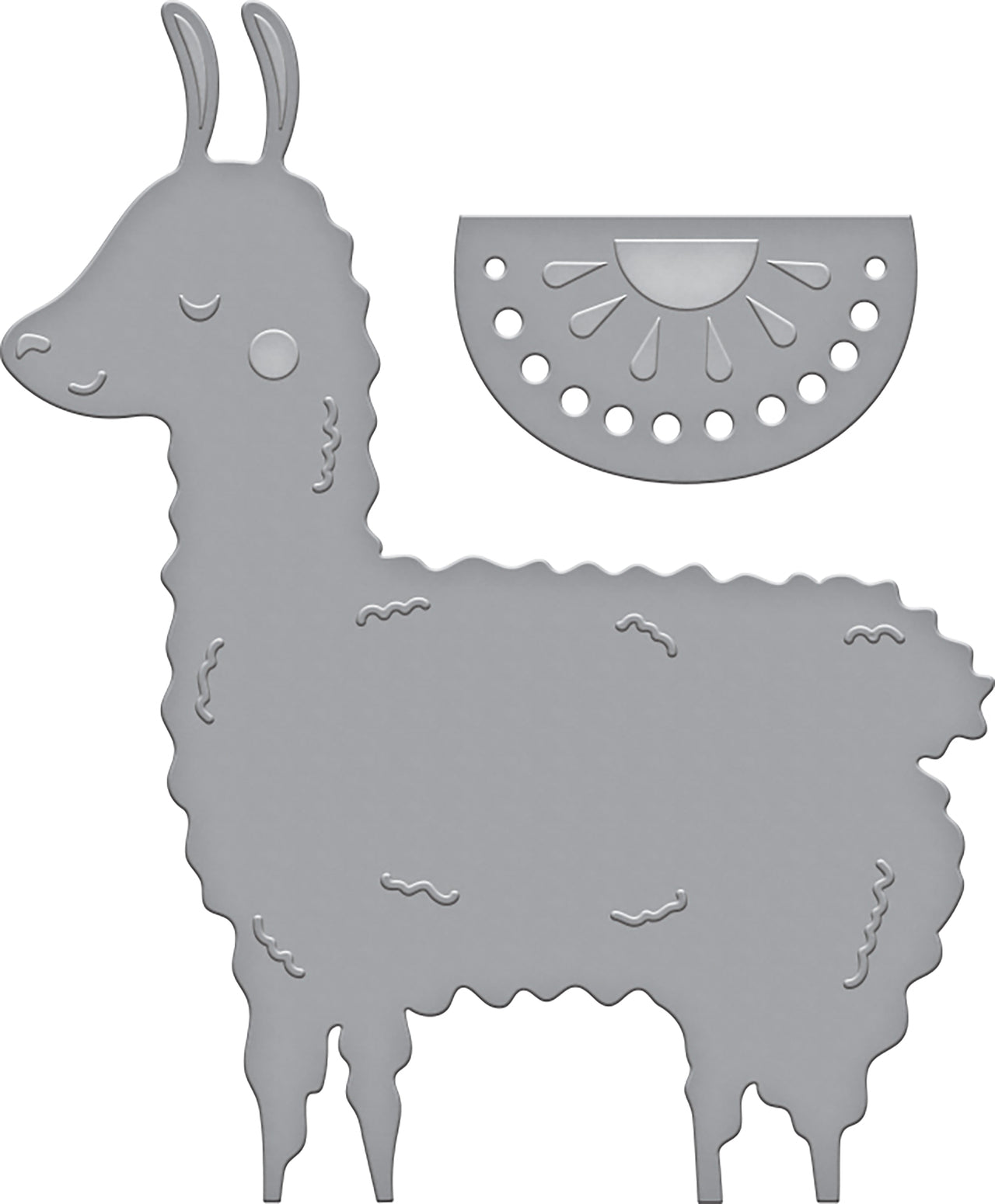 Spellbinders Indie Line Shapeabilities Dies - Happy Llama