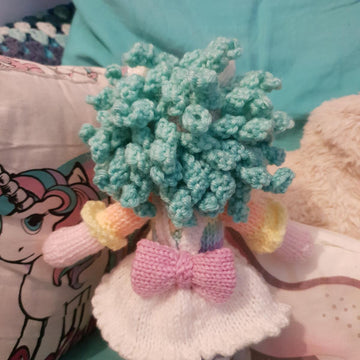 Pastel Unicorn doll
