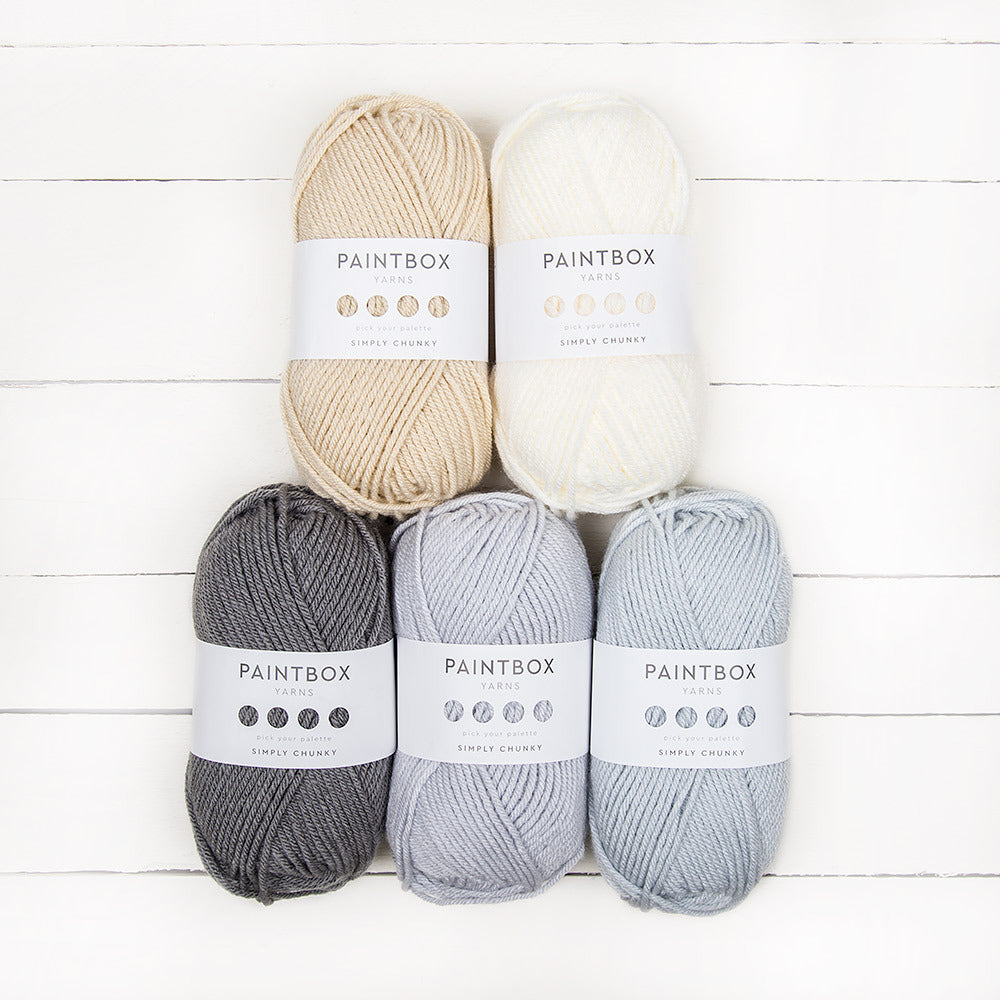 Paintbox Yarns Simply Chunky 5 Ball Colour Pack Designer Picks