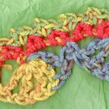 Parrot Feathers Scarf