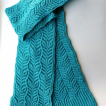 Frosted Flowers Scarf