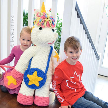 Sophia The Starry Unicorn Big Amigurumi