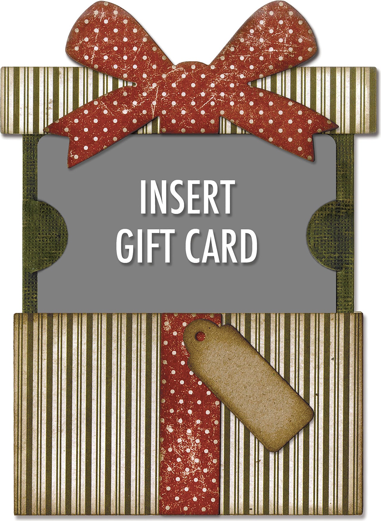 Sizzix Thinlits Dies By Tim Holtz 6/Pkg - Gift Card Package