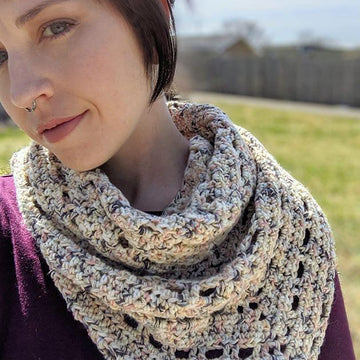 Comfy Cotton Shawlette