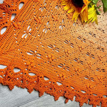 Dragonfly Freefall Shawl