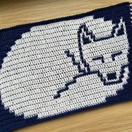 Arctic fox Mosaic Motif