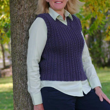 Cable Rib Vest