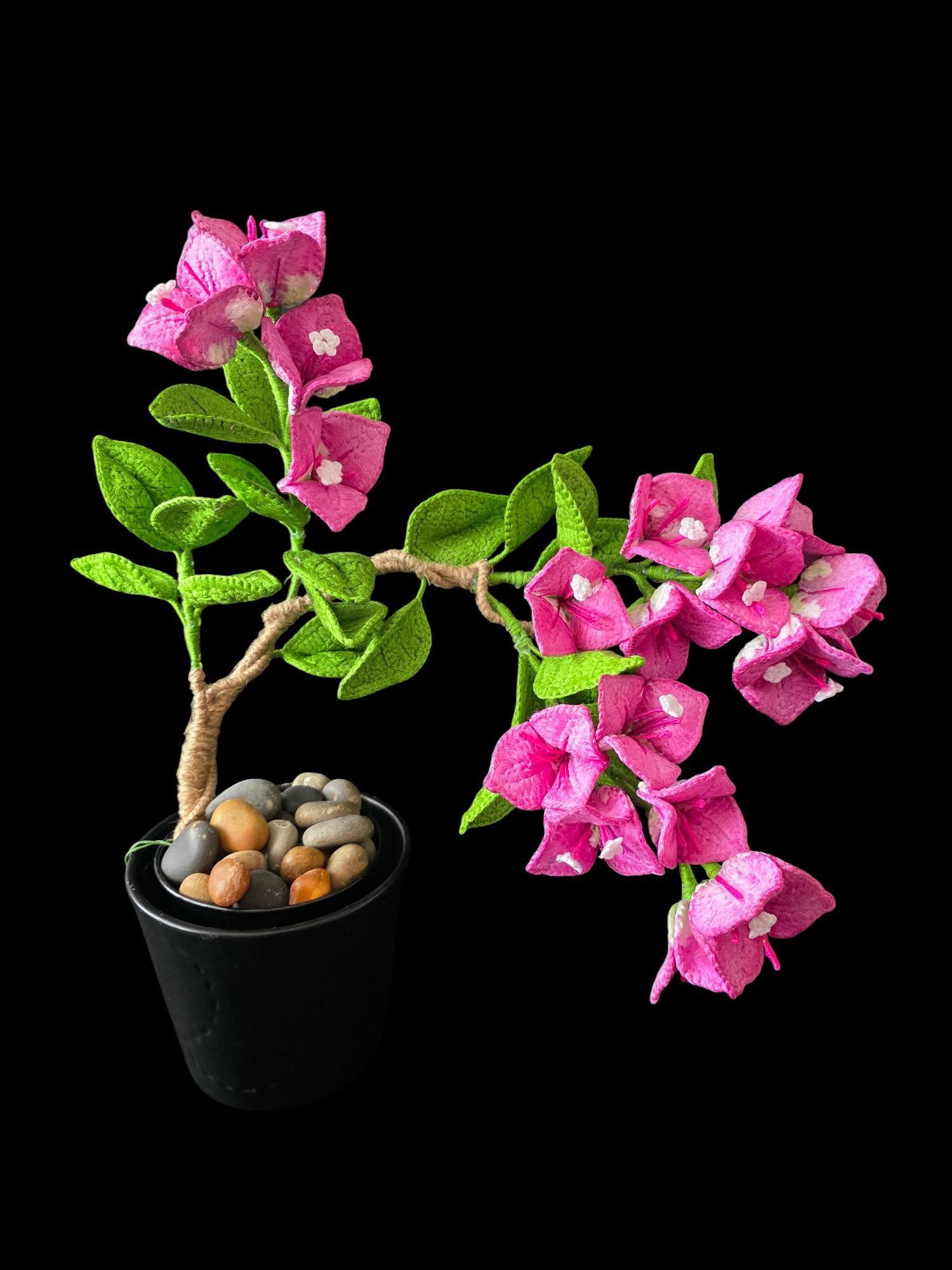 Crochet Bougainvillea flowers