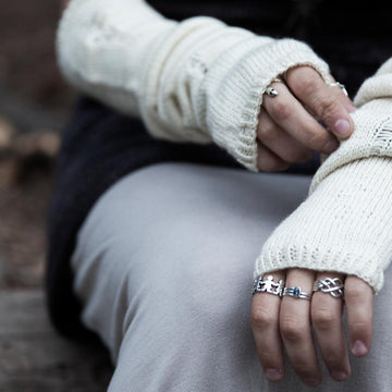 Tattered So Chic Mitts
