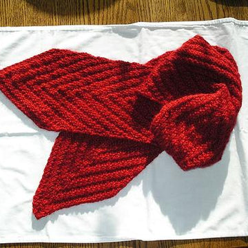 Chevron Alpaca Scarf
