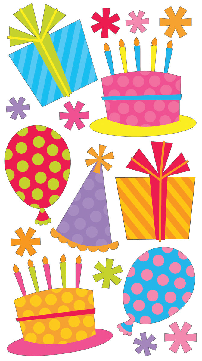 Sticko Stickers - Glitter Fun Party & Balloons