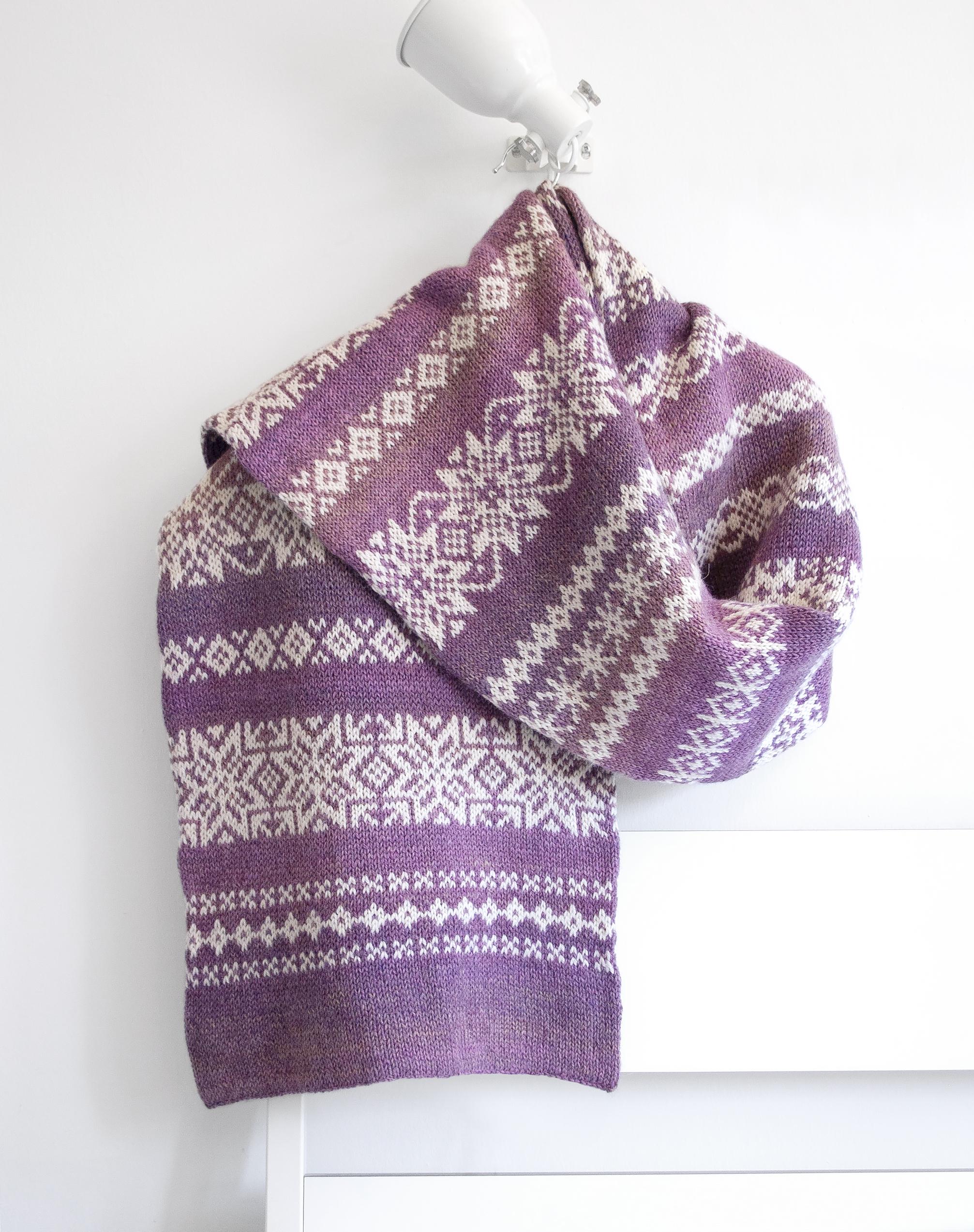 NORRSKEN Fair Isle Scarf