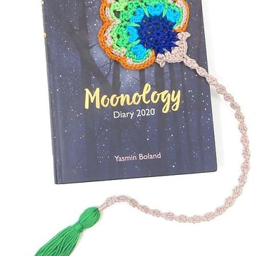 Chandraki Peacock Feather & Bookmark & Book Wrap