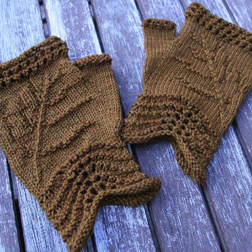 Fossilised ferns mitts