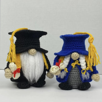 Graduation Crochet Gnome Pattern