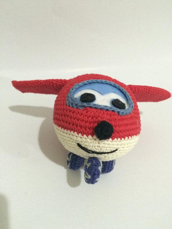 Super Wings Jet amigurumi