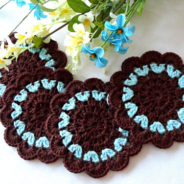 Crochet Pattern Crochet Placemat Coaster