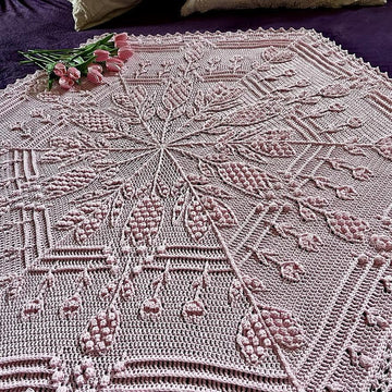 The Language of Tulips Blanket