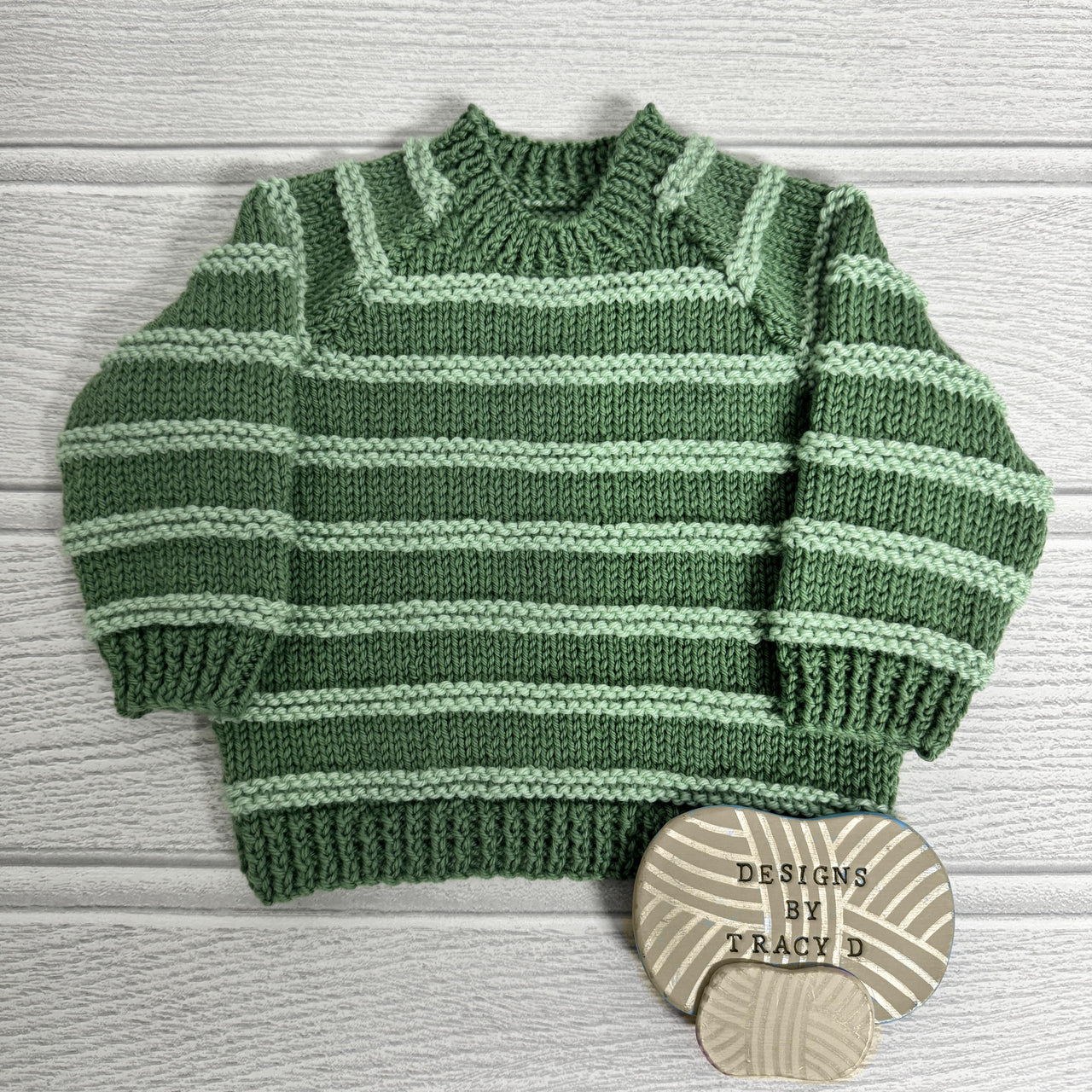 Hudson raglan sleeve baby sweater 18-22 inch chest size