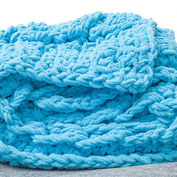 Braids and Twists Chunky Throw