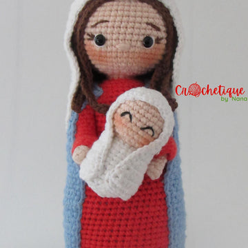 Christmas Nativity Set/Pesebre Navideño de Crochet