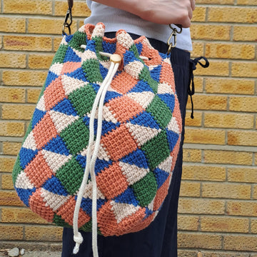Spiral Ribbon Bag