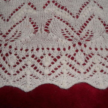 Lily of the Valley Bridal Shawl