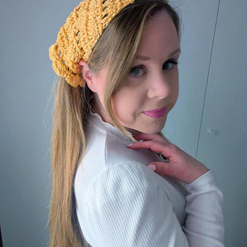 Crochet Delicate Dream Bandana Pattern