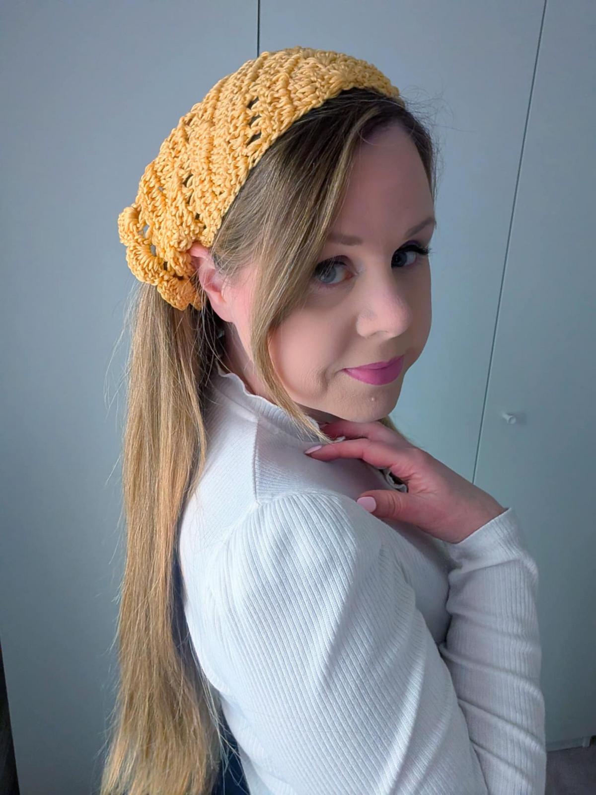 Crochet Delicate Dream Bandana Pattern