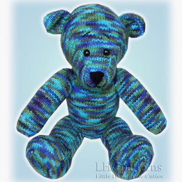 Bear Knitting Pattern, Knitted Bear