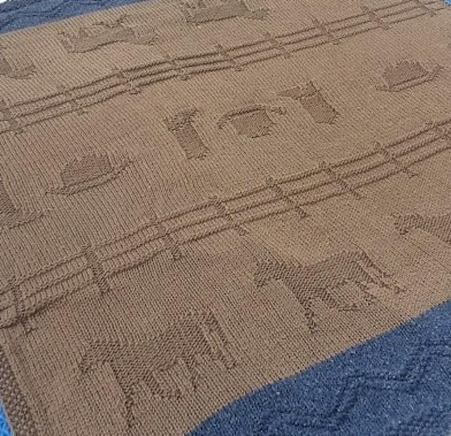 The Cowboy Way Baby Blanket