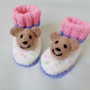 Little Bear Baby Booties