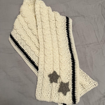 Stars & Scars Crochet Scarf