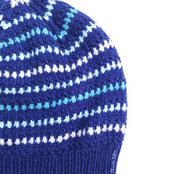 Dotted Stripes Beanie