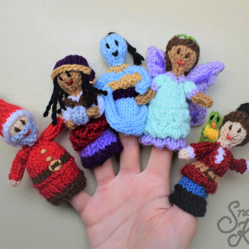 Super-Speedy Finger Puppets Knitting Pattern Snoo's Knits