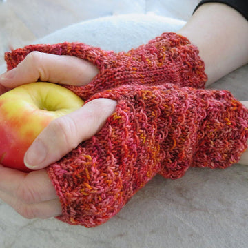 Mermaid Scales Fingerless Gloves