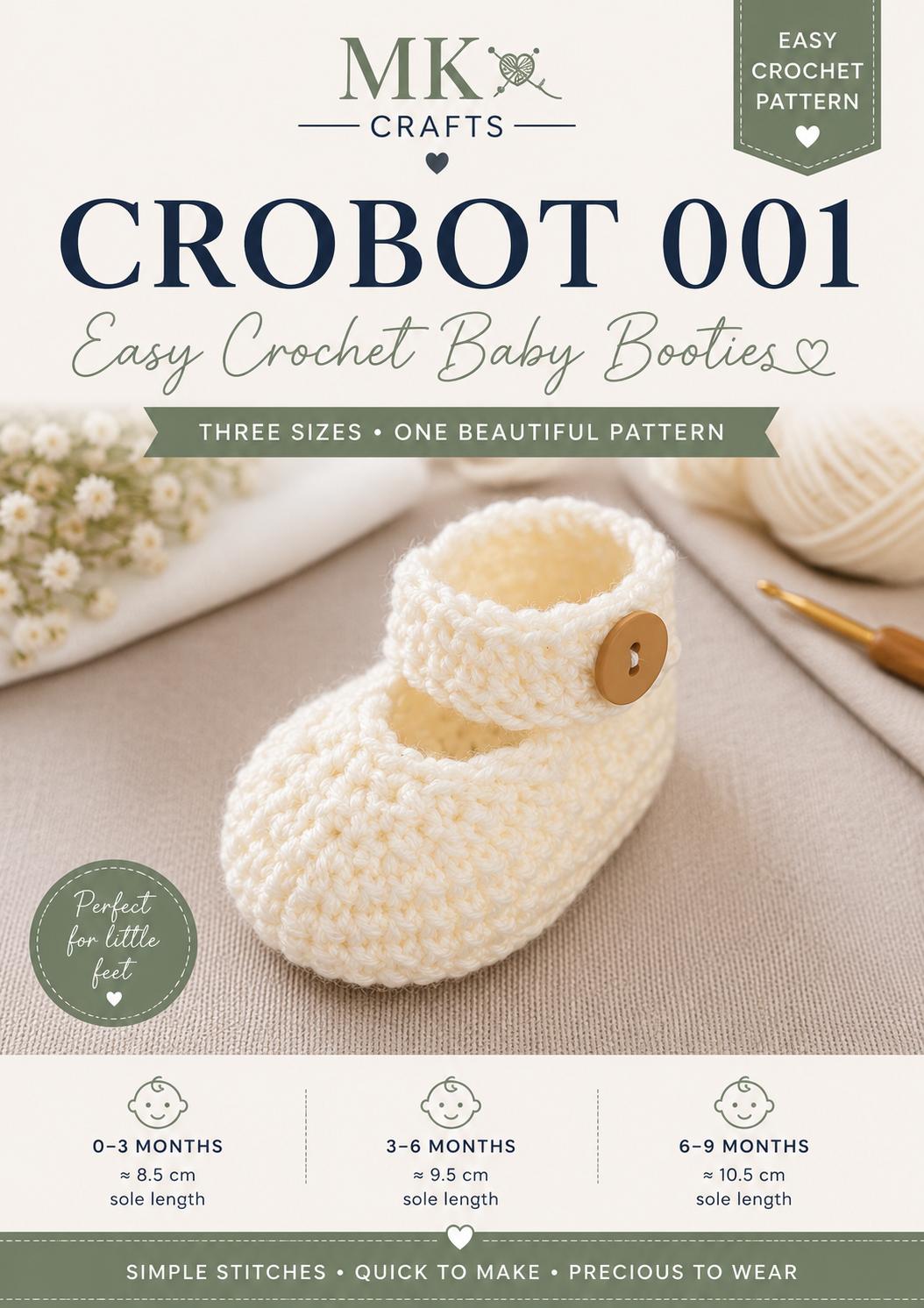 Crochet Baby booties