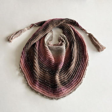 Crochet shawl pattern PDF